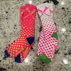 Chalk Talk Lacrosse socks lot of 2